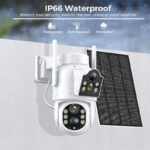Outdoor Solar Home HD Wireless Wifi Network Plug-in-free Monitor - Image 4