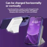 Folding Bracket Magnetic Suction Power Bank Large Capacity - Image 3
