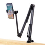 Desktop Lazy Bracket, Tablet Cantilever Support Frame, Live Streaming And Drama-watching Artifact, Foldable Metal Cantilever Bracket