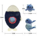 Dog Toy, Plush, With Sound, Chewable, Fun To Play With, And Can Hide Food For The Dog To Chew On. It's A Great Tool For Pets To Entertain Themselves And Relieve Boredom - Image 2