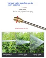 Aluminum Copper-plated Nipple Type Lengthening Bar High Pressure Water Gun - Image 4