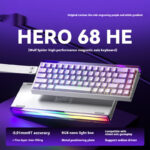 Magnetic Axis Keyboard Manufacturing Machinery Wired RGB Lamp Effect Home Office - Image 5