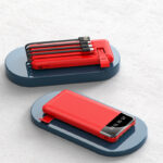 Ultra-thin Portable With Cable Power Bank Large Capacity Mobile Power Supply - Image 7