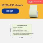 Three-proof Thermal Paper Sticker Waterproof Color Label Printing Paper - Image 10