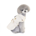 Three-color Windbreaker, Fashionable And Trendy Dog Clothes, Suitable For Autumn And Winter, For Small Dogs Such As Teddy And Bear - Image 3