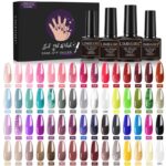 60 Colors Nail Art Functional Adhesive Set Removable - Image 4