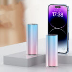 Mini Lipstick Portable Gradient Color Power Bank - Image 3