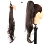 Women's High Ponytail Wig Winding Big Wave Long Curly Hair - Image 7