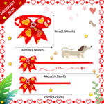 Pet Love Diamond Bow Tie Bow Tie Accessories - Image 2