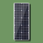 30W 18V Semi-flexible Solar Panel Outdoor Solar Charging Panel USB Phone Charger - Image 5