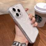 Starry Glitter For 14promax Phone Case Transparent - Image 2