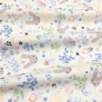 Cotton Twill Cartoon Rabbit Bedding Clothing Fabric - Image 2