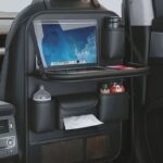 Car Seat Storage Bag Auto Back Seat Back Organizer With Foldable Table Tray PU Leather Tablet Holder Tissue Box Car Accessories - Image 4