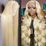 12-40Inch 613 Blonde Straight Human Hair Wigs DIY Colors - Image 3