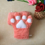Japanese Cute Adorable Plush Cosplay Performance Props Net Red Cat Paw Gloves - Image 3