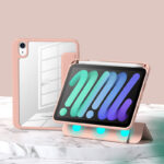 Simple And Creative Flat Acrylic Magnetic Pen Slot Leather Cover - Image 2
