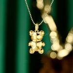 Women's Golden Bear Pendant - Image 4