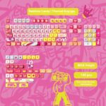 Sublimation Cute Cartoon Pig Party Theme Height Keycap Full Set - Image 8