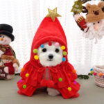 Cat Christmas Outfit Cat Kitten Christmas Clothes Cat Christmas Tree Costume With Star Ornament For Cats Kittens Pets - Image 8