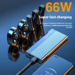 Large Capacity Mobile Power PD66w Fast Charging Lightweight Universal - Image 2