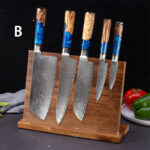 Damascus Restaurant Commercial Professional Kitchen Knife Set - Image 8