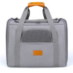 Foldable Small Dog Cat Diaper Bag Outdoor Breathable Shoulder Handbag - Image 8