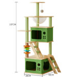 Pet Supplies Cat Climbing Frame Cat Nest Cat Scratch Board Cat Tree - Image 7