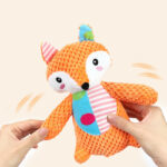 Interactive Dog Toys For Aggressive Chewers Dog Squeaky Toys   Pet Grinding Teeth Plush Toy, Chewing Toy For Dog Interactive Supply Dog Toys Dog Toys For Aggressive Chewers - Image 5