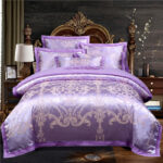 European Style Jacquard Cotton Embroidery Quilt Cover - Image 3