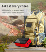 Large Capacity Solar Wireless Power Bank - Image 2