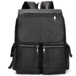 Men's Computer Bag Vintage Canvas Backpack - Image 3