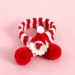 Accessories Adjustable Small Puppy Winter Warm Dog Cat Christmas Knitted Scarf Collar Kitten Scarves Pet Clothes For Chihuahua - Image 3