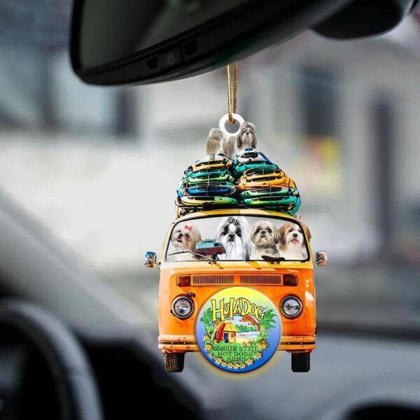 Colorful Car Pendant Interior Rearview Mirror Decoration