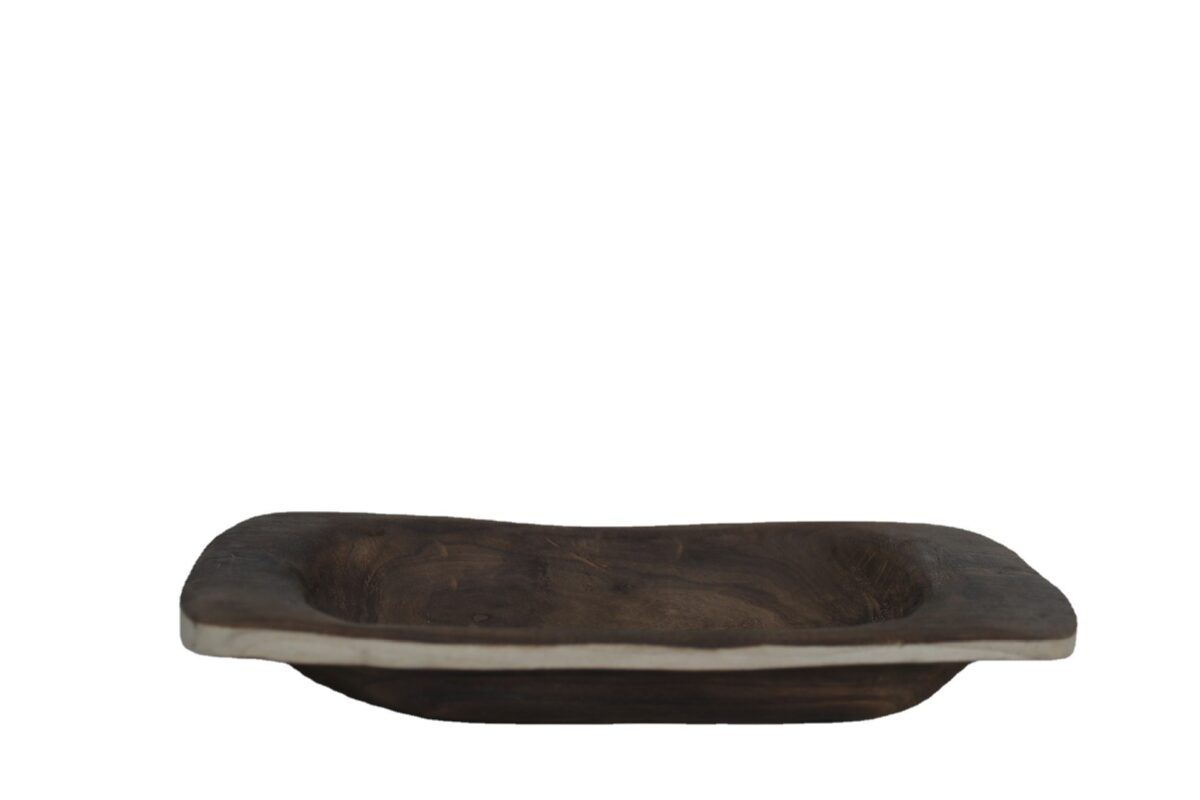 Wooden Tray Coffee Table High-end Fruit Basin Wooden Creative Tray Decoration - Image 5