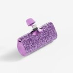Diamond Pocket Capsule Emergency Power Bank Diamond-embedded Mini Lipstick Small Portable Power Source - Image 9