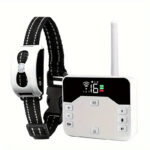 Electronic Pet Fence Bark Stopper Remote Control Dog Trainer 2-in-1 Rechargeable Waterproof Collar - Image 3