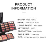 Multicolor Eye Shadow Plate Discoloration Resistant Full Set - Image 7