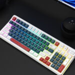 Combination Of Three Color Luminous Machinery Feel Desktop Computer - Image 5