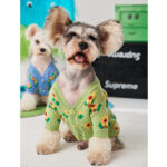 Pet Clothes Small Flower Dog Sweater Cardigan - Image 4