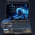 Transparent Rotating Keyboard For Air5 Protective Case Tablet PC - Image 5