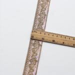 New 3cm Wide 10 Colors Ethnic Style Laciness Chiffon Bottom Golden Strand Embroidery Clothing Collar Accessories - Image 6