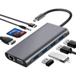 Type-c Docking Station 11-in-one With Hdmi Network Card All-in-one Converter - Image 5