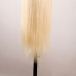 Hand Hook Mesh One Real Hair Headgear Wig STW - Image 4