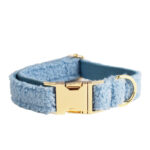 Blue Teddy Bear Dog Breast Collar Pet Collar - Image 2