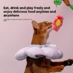 White Ring Head Cover Soft Cat Sterilization Waterproof