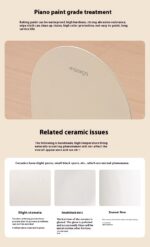 Pet Ceramic Cat Bowl With High Foot And Slanted Mouth For Cervical Protection - Image 4