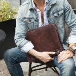 Leather Portable Multi-function Flat Cover - Image 2