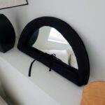 Hanging Simple Soft Cotton-filled Fabric Mirror - Image 7