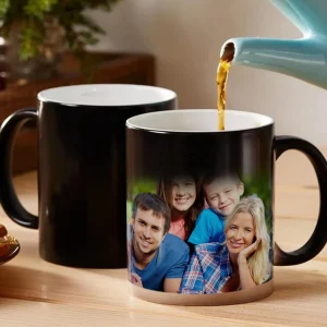 Personalized Photo Mug 11oz custom pictures Ceramic Color Changed Cup Family Gift Mug Wedding anniversary Mugs