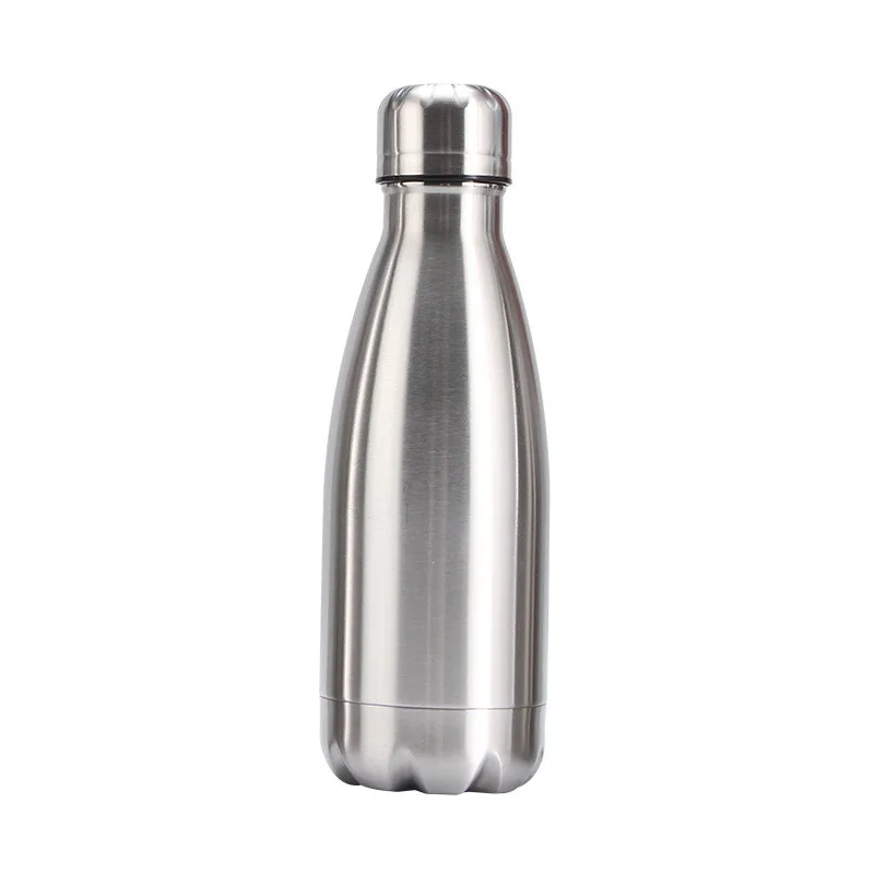 Stainless Steel Water Bottle 1 Liter Free Shipping Items, Drink Bottle for Sport Travel Cups, 500 750 1000ml Water Bottles - Image 2